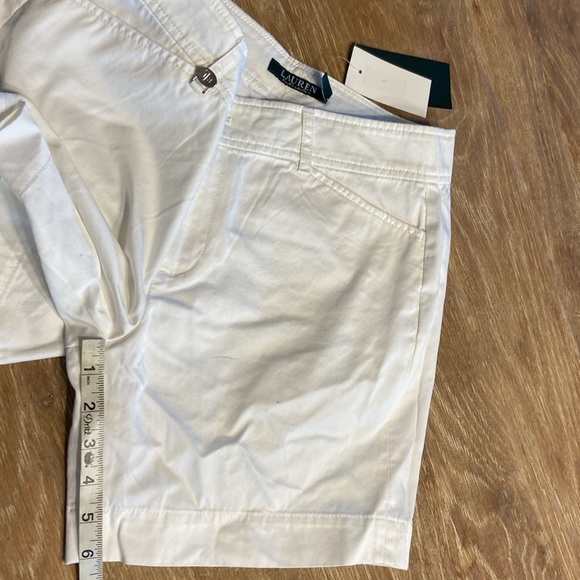 Ralph Lauren Lauren white short size 2 - Picture 7 of 8